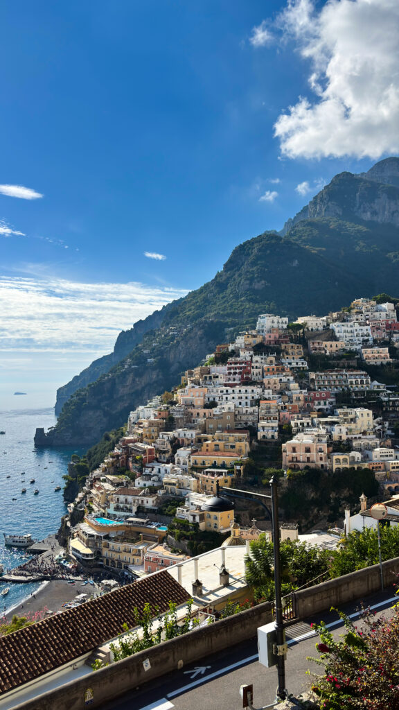 Postcard View of Positano