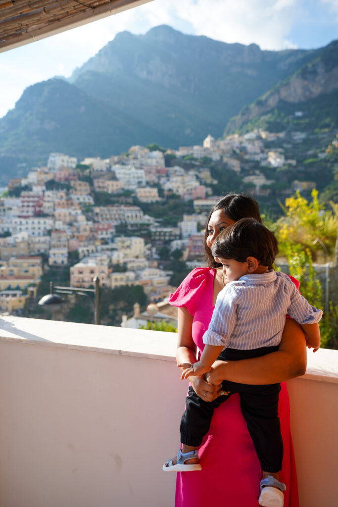 One day in Positano itinerary with hillside views